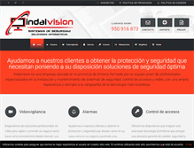 Tablet Screenshot of indalvision.com